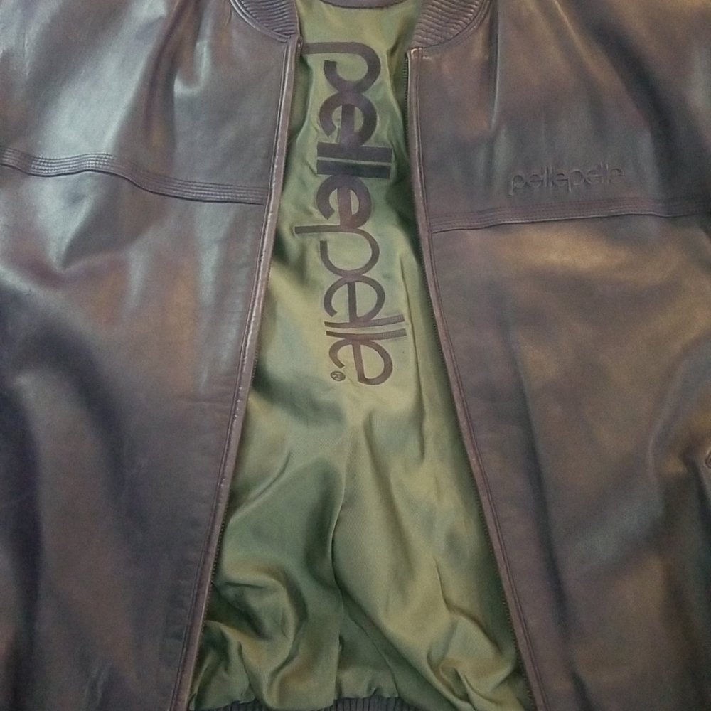 Mens Pelle Pelle leather jacket size 50